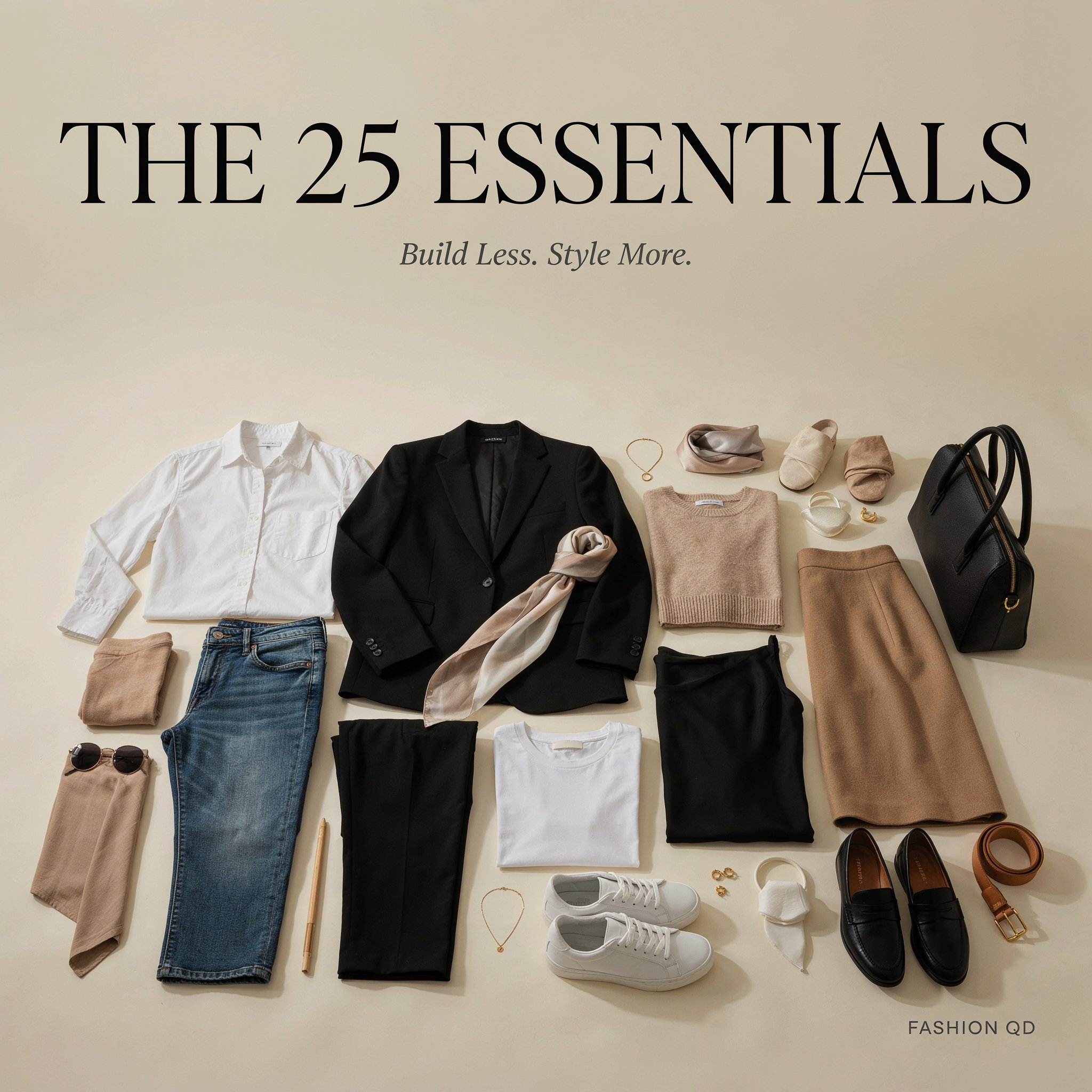 Modern capsule wardrobe essentials for effortless style