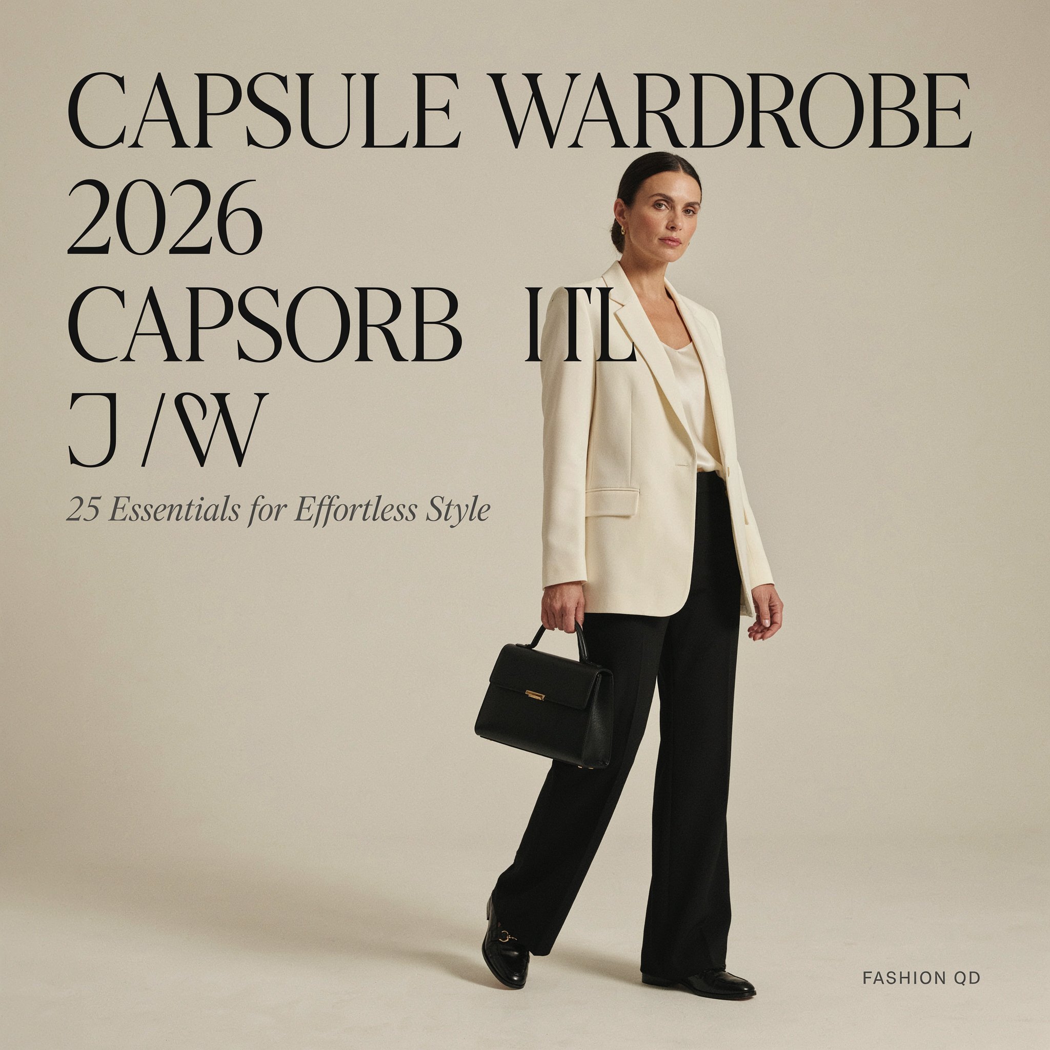 Capsule wardrobe styling ideas for spring summer autumn and winter